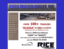 Tablet Screenshot of nebraskatraileroutlet.com